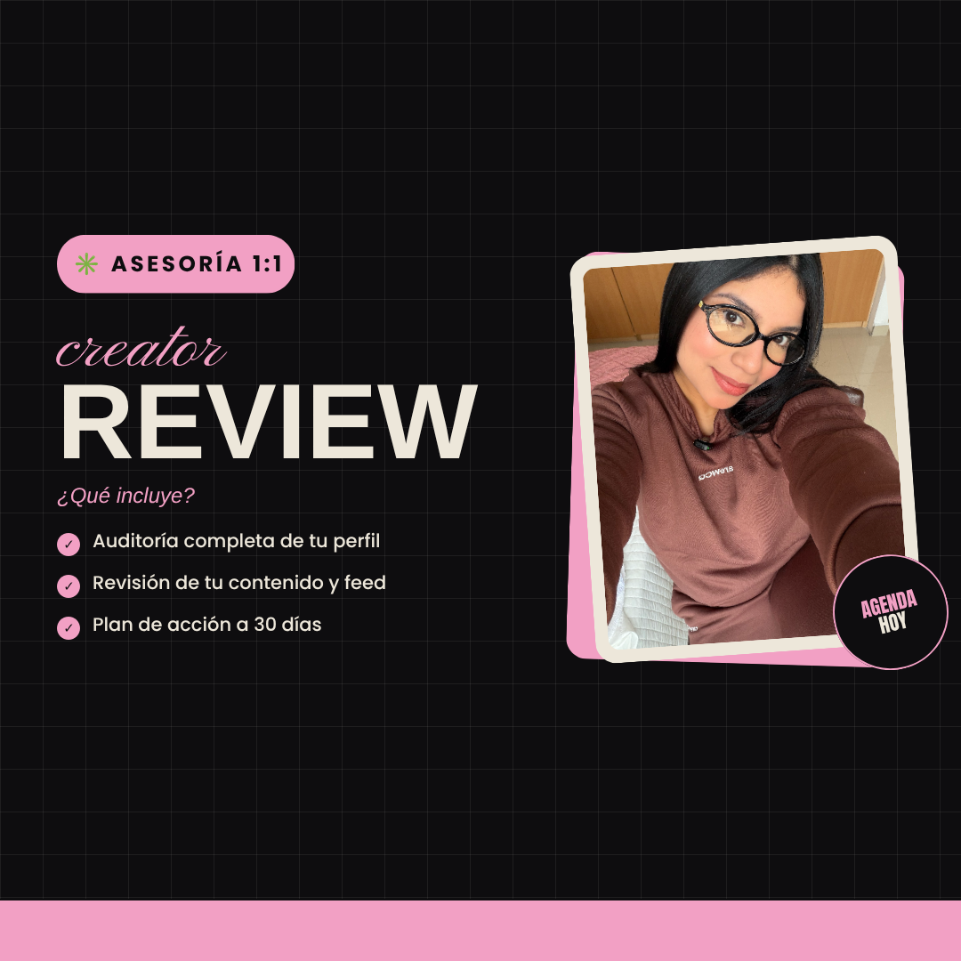 CREATOR REVIEW: ANALIZAMOS TU PERFIL